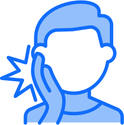 Tooth pain icon - Emergency dentist Oxshott